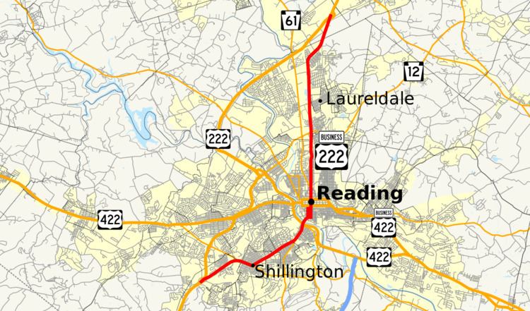 U.S. Route 222 Business (Reading, Pennsylvania)