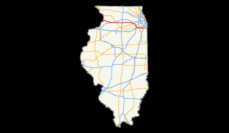 U.S. Route 30 in Illinois