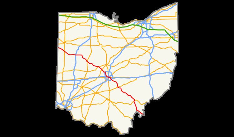 U.S. Route 33 in Ohio