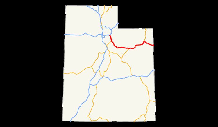 U.S. Route 40 in Utah