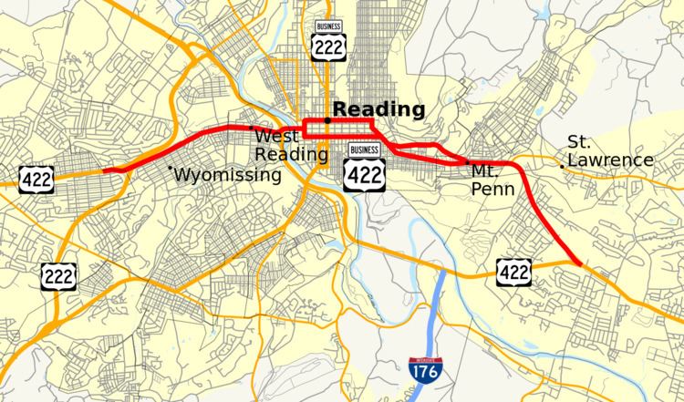 U.S. Route 422 Business (Reading, Pennsylvania)