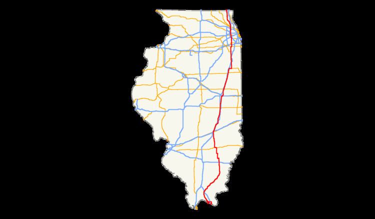 U.S. Route 45 in Illinois