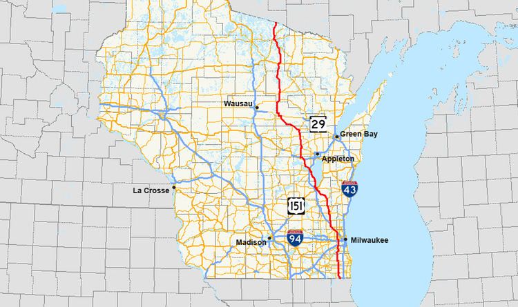 U.S. Route 45 in Wisconsin