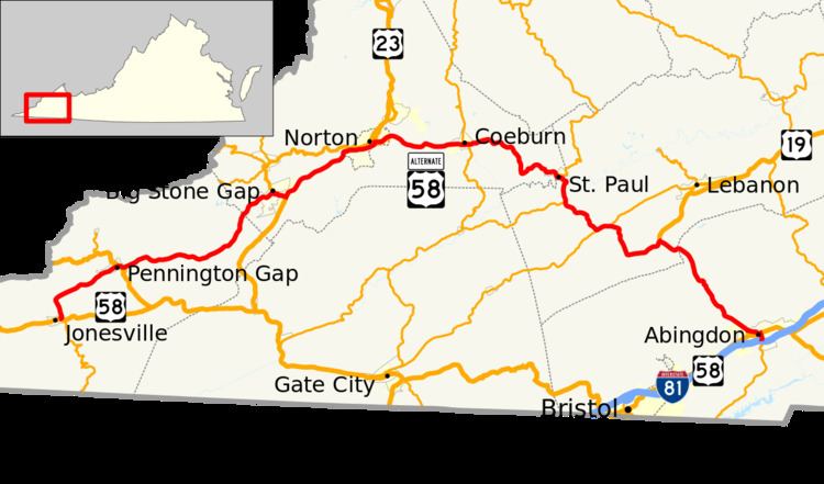 U.S. Route 58 Alternate