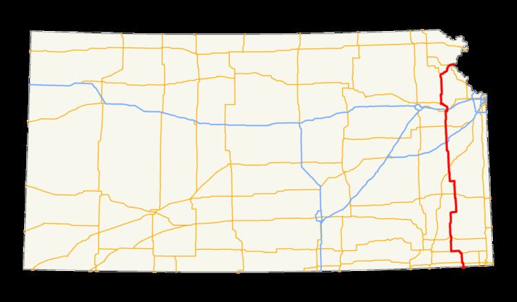 U.S. Route 59 in Kansas