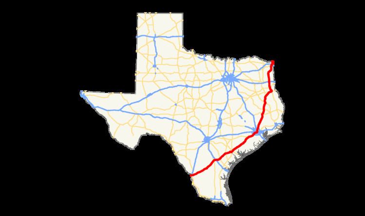 U.S. Route 59 in Texas