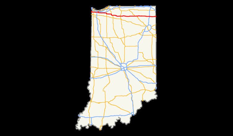 U.S. Route 6 in Indiana