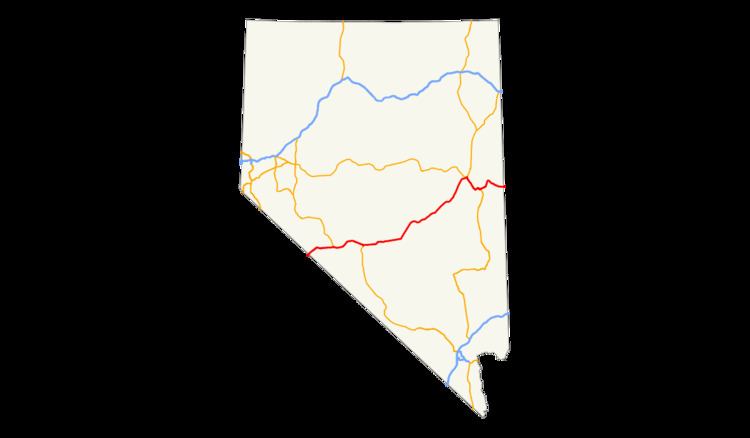 U.S. Route 6 in Nevada
