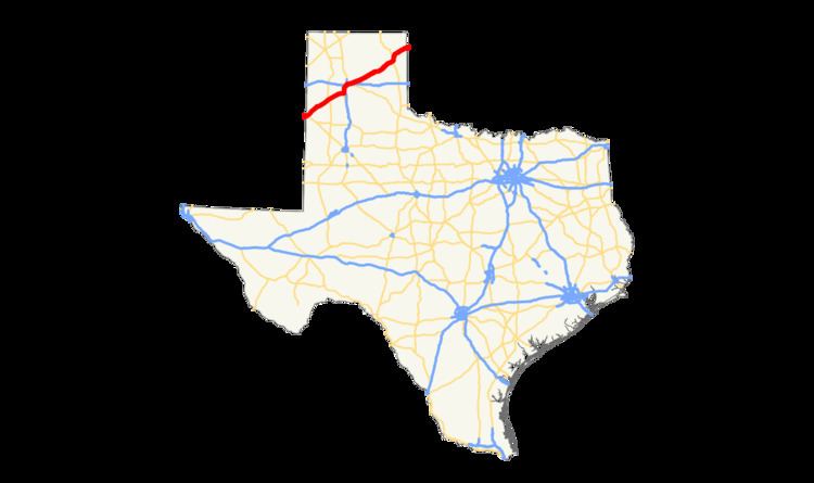 U.S. Route 60 in Texas