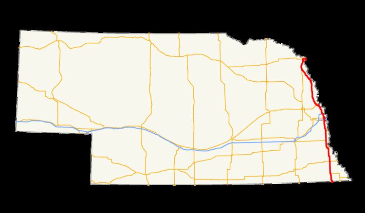 U.S. Route 75 in Nebraska