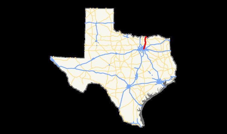 U.S. Route 75 in Texas