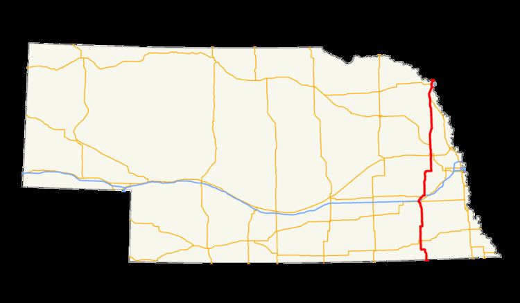 U.S. Route 77 in Nebraska