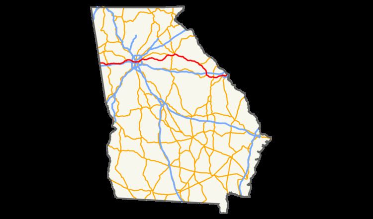 U.S. Route 78 in Georgia