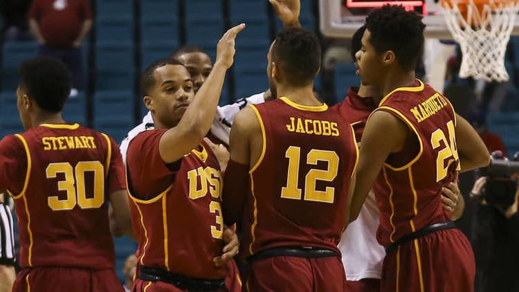 USC Trojans men's basketball 2015 Pac12 Men39s Basketball Tournament USC Trojans vs Arizona State