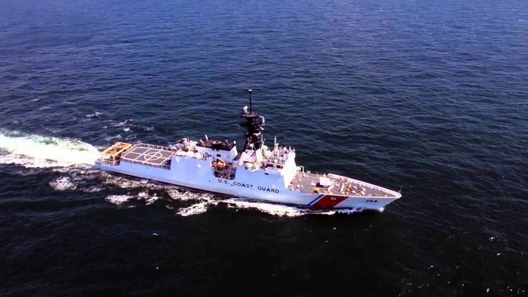 USCGC James (WMSL-754) National Security Cutter James WMSL 754 Builder39s Sea Trials YouTube