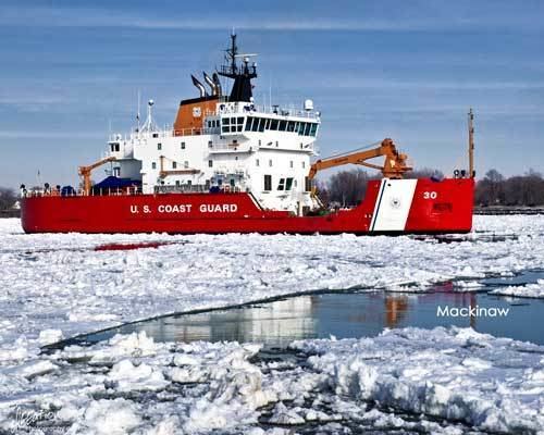 USCGC Mackinaw (WLBB-30) USCGC Mackinaw Ice Breaker Military History of the Upper Great Lakes