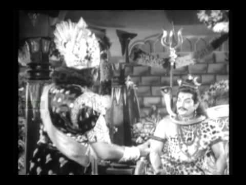 Usha Parinayam movie scenes Usha Parinayam Usha Anirudha Banasura Lord Shiva Telugu Movie