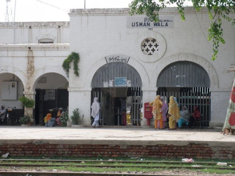Usman Wala Panoramio Photo of Old usmanwalarailway station