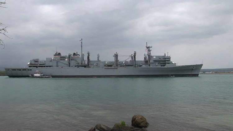 USNS Bridge (T-AOE-10) USNS Bridge TAOE 10 arrives in Pearl Harbor for RIMPAC 2010 YouTube