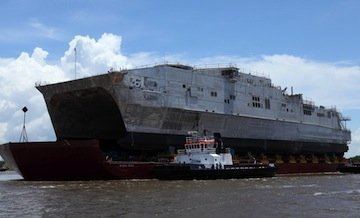 USNS Carson City (T-EPF-7) Austal delivers USNS Brunswick christens seventh EPF Professional