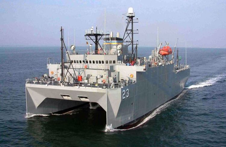 USNS Impeccable (T-AGOS-23) Ocean Surveillance Ship AGOS