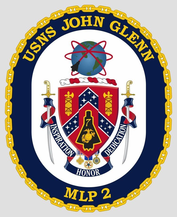 USNS John Glenn (T-ESD-2) Mobile Landing Platform Ship