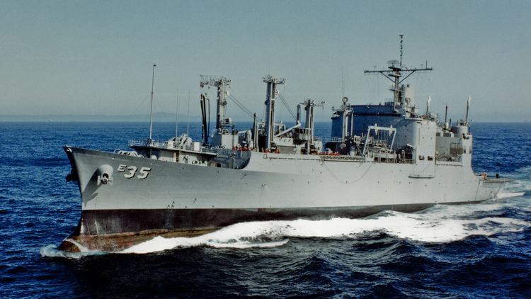 USNS Kiska (T-AE-35) USS Kiska AE35 Scans of 20 year old photos From the la Flickr