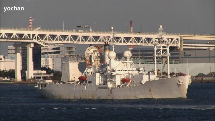 USNS Observation Island (T-AGM-23) Tracking ship Missile Range Instrumentation Ship US Navy USNS