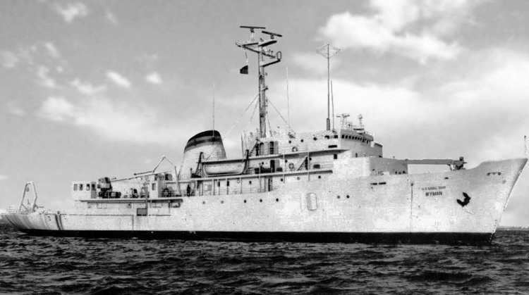 USNS Wyman (T-AGS-34) navymemorieshopcomWyman09103402jpg