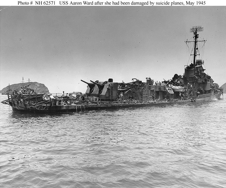 USS Aaron Ward (DM-34) USN ShipsUSS Aaron Ward DM34