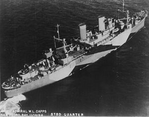 USS Admiral W. L. Capps (AP-121) httpsuploadwikimediaorgwikipediacommonsthu
