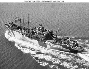 USS Aegir (AS-23) httpsuploadwikimediaorgwikipediacommonsthu