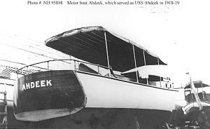 USS Ahdeek (SP-2589) httpsuploadwikimediaorgwikipediacommonsthu