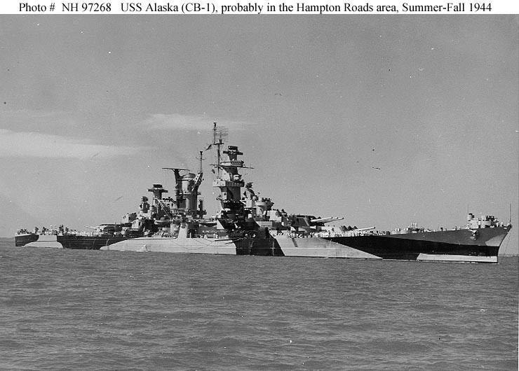 USS Alaska (CB-1) Cruiser Photo Index USS ALASKA CB1 Navsource Photographic