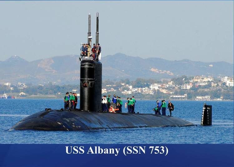 USS Albany (SSN-753) Submarine Photo Index