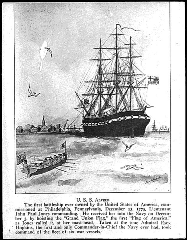 USS Alfred (1774) wwwmilitaryfactorycomshipsimgsussalfred1774jpg
