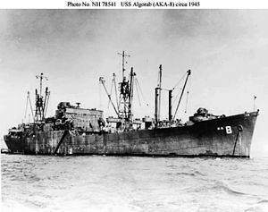 USS Algorab (AKA-8) httpsuploadwikimediaorgwikipediacommonsthu