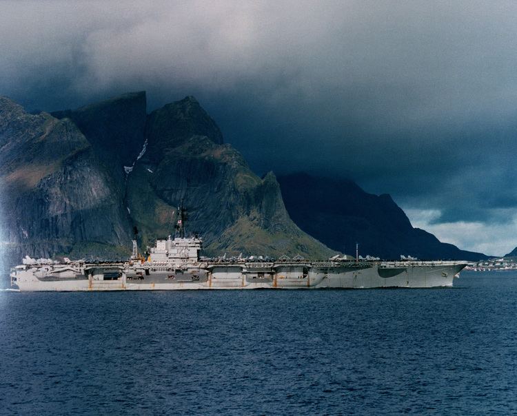 USS America (CV-66) FileUSS America CV66 Norway Ocean Safari 85jpg Wikimedia Commons