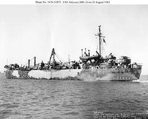 USS Amycus (ARL-2) httpsuploadwikimediaorgwikipediacommonsthu