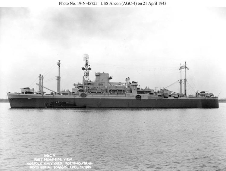 USS Ancon (AGC-4) Ancon AGC4