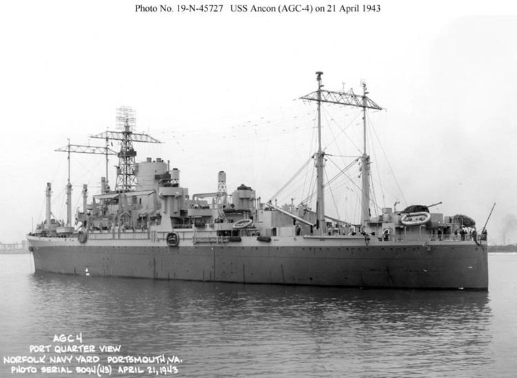 USS Ancon (AGC-4) Ancon AGC4 Photographs