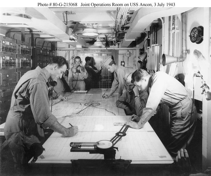USS Ancon (AGC-4) Amphibious Force Command Ship Photo Index AGC4 Ancon