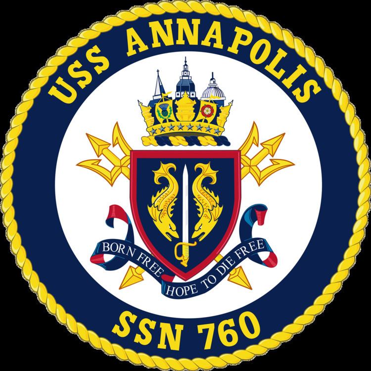 USS Annapolis (SSN-760) FileUSS Annapolis COApng Wikimedia Commons