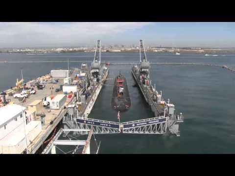 USS Arco (ARDM-5) USS Pasadena SSN 752 pulls into ARCO ARDM 5 YouTube