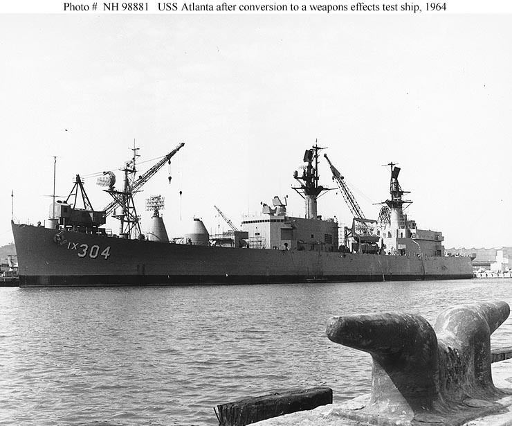USS Atlanta (CL-104) Cruiser Photo Index CL 104IX 304 USS ATLANTA Navsource