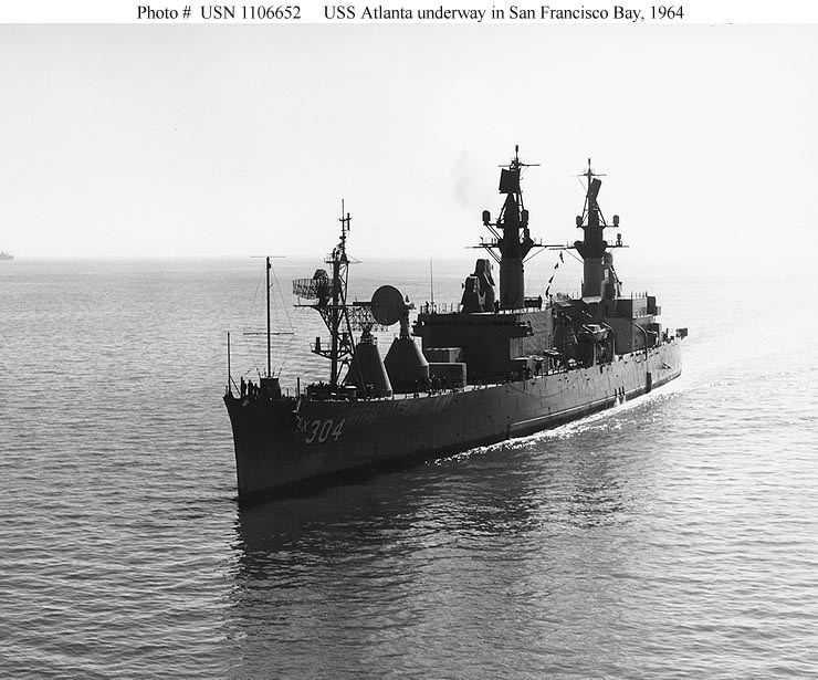 USS Atlanta (CL-104) USN ShipsUSS Atlanta IX304 formerly CL104