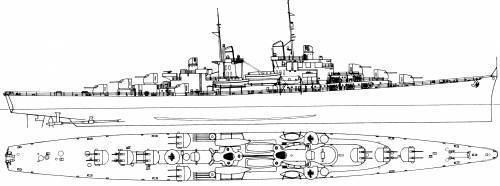 USS Atlanta (CL-51) TheBlueprintscom Blueprints gt Ships gt Ships US gt USS CL51