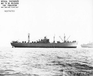 USS Azimech (AK-124) httpsuploadwikimediaorgwikipediacommonsthu