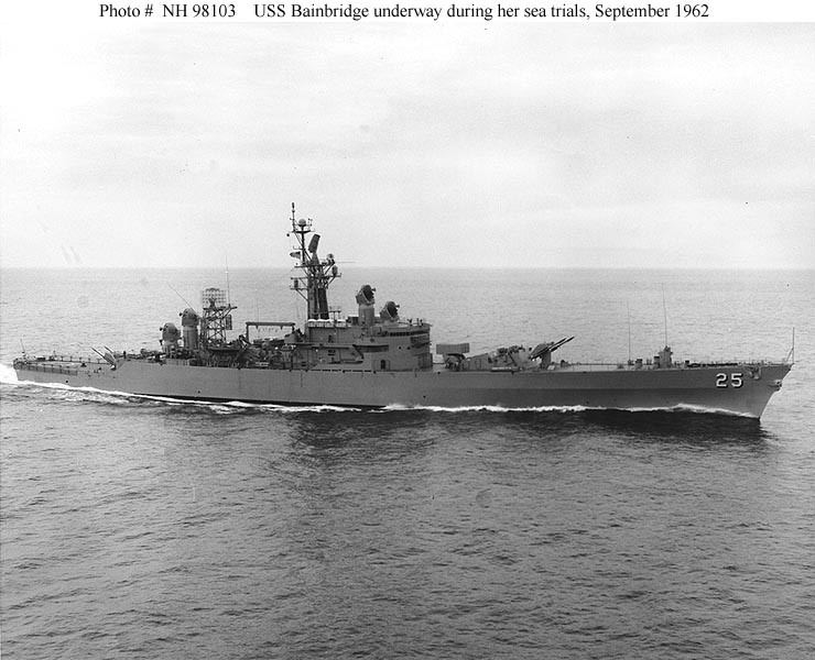 USS Bainbridge (CGN-25) USN ShipsUSS Bainbridge DLGN25 later CGN25