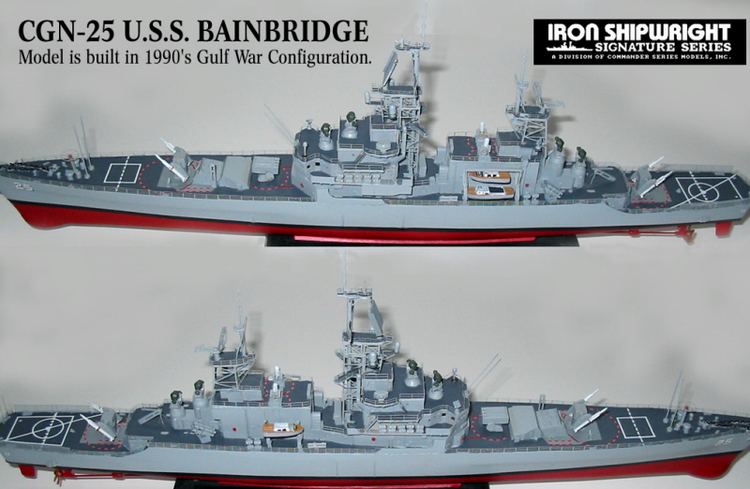 USS Bainbridge (CGN-25) USS Bainbridge CGN25 Ship Model